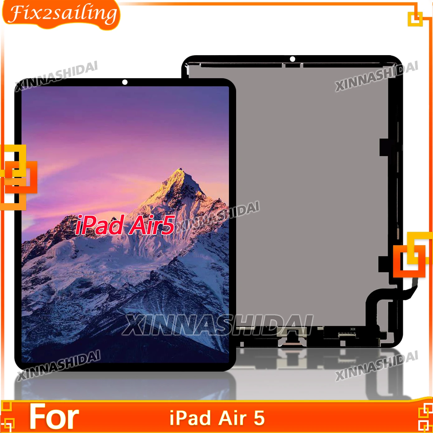 

ЖК-дисплей для iPad Air 5, 5-го поколения Air 5, 2022 A2588 A2589 A2591, сменная панель дигитайзера сенсорного экрана в сборе