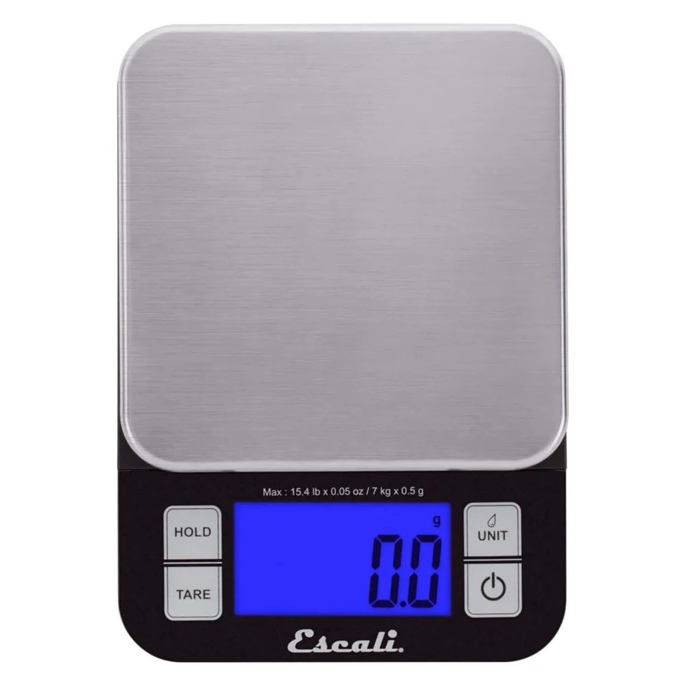 

Digital Kitchen Scale, Multi-Functional for Baking & Cooking, Precise Weight Measuring, Stainless Steel Platform in Black