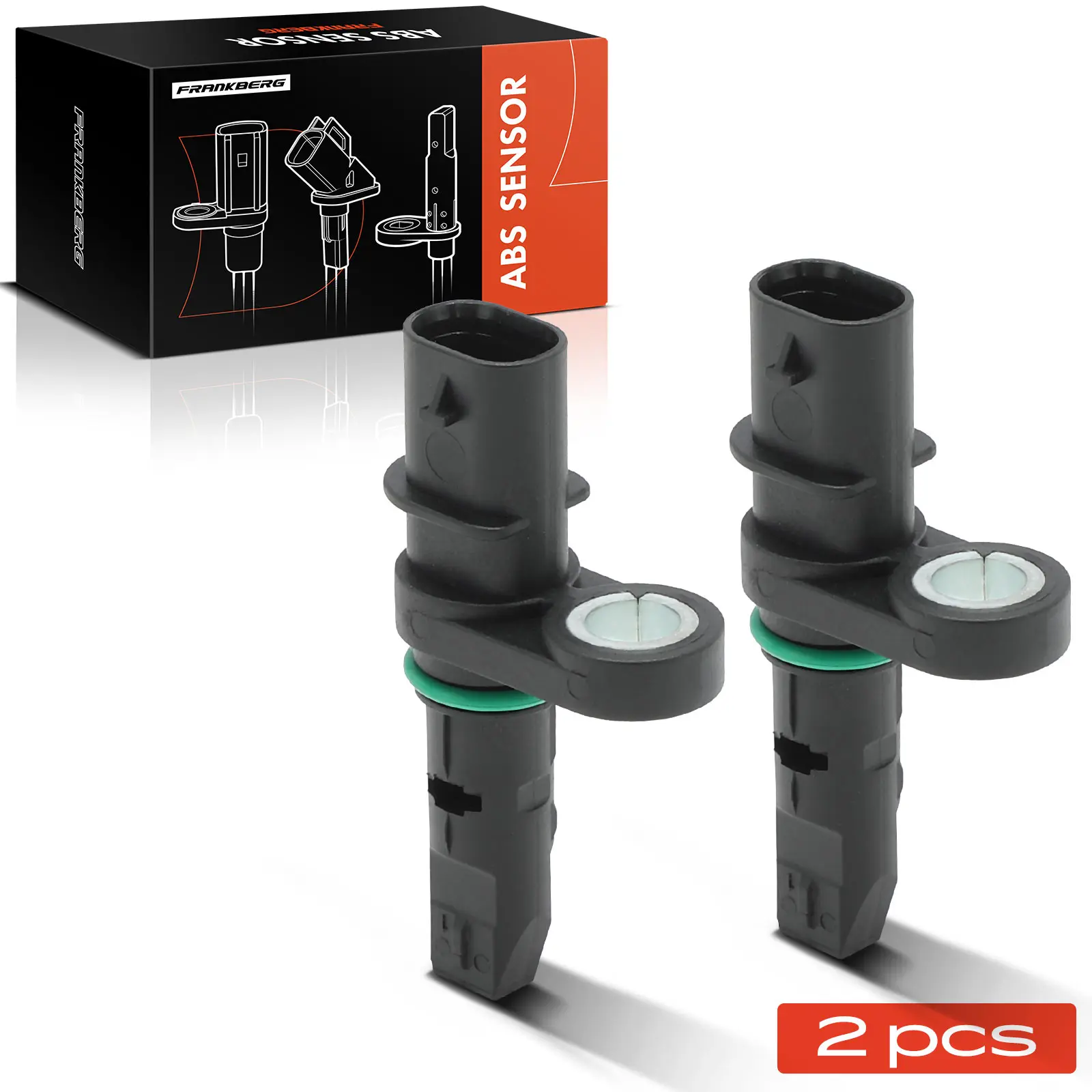 Frankberg 2x ABS Sensor Achteras Links Rechts voor Mercedes-Benz CLS C257 E-Klasse W213 Cabriolet A238 Coupe C238 ALS3479
