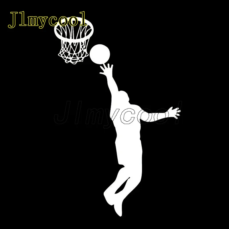 

11CM*17CM Gym Decor Sport Basketball Player Car Sticker KK Vinyl Car Decal Sticker