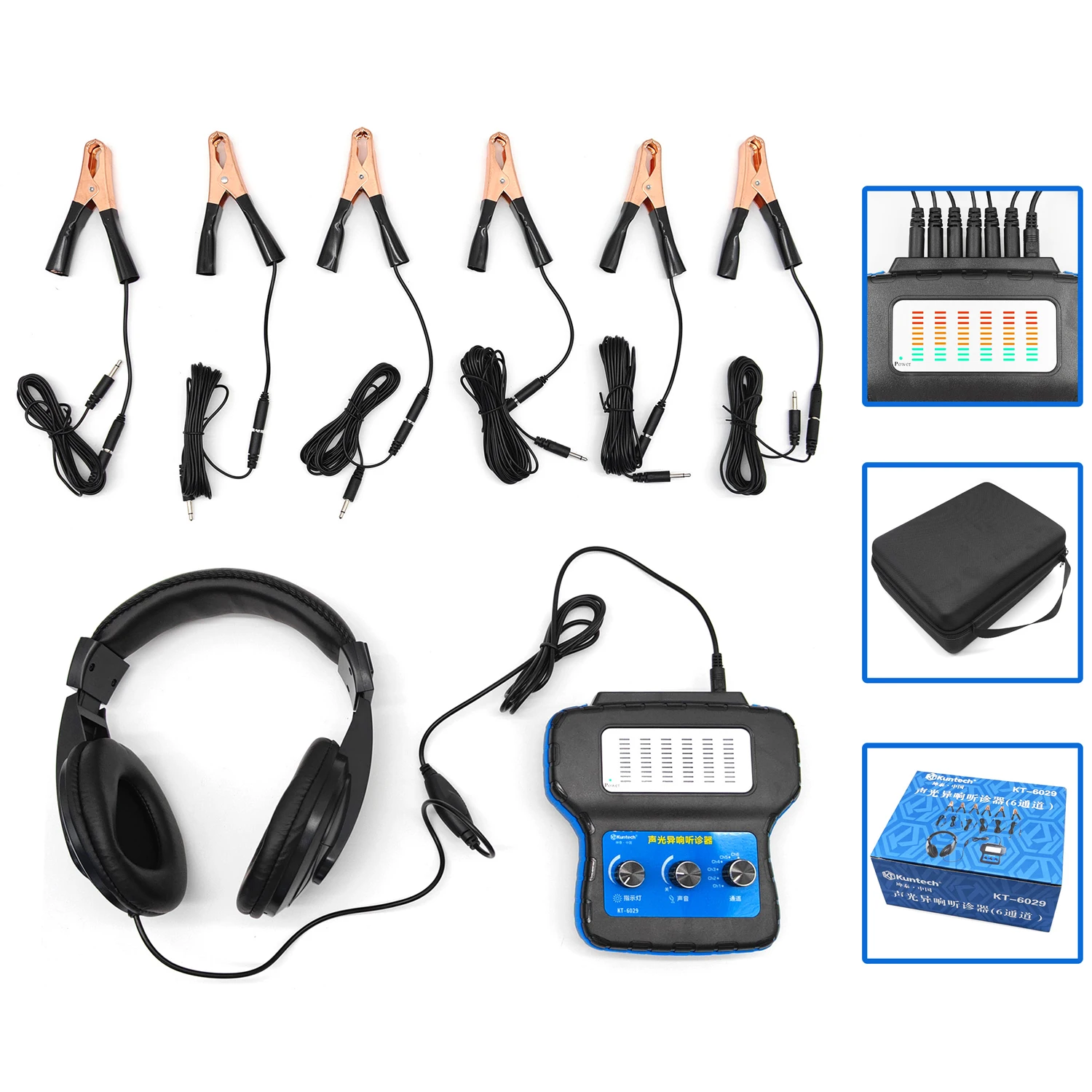 

Car Electronic Stethoscope Sound Diagnostic Equipment Engine Repair Tool Abnormal Sound Detector Car Noise Electronic Stethoscop