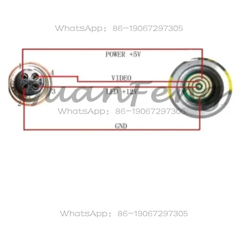Cable for Pipe Inspection Camera and Drain Sewer Industrail Endoscope Camera