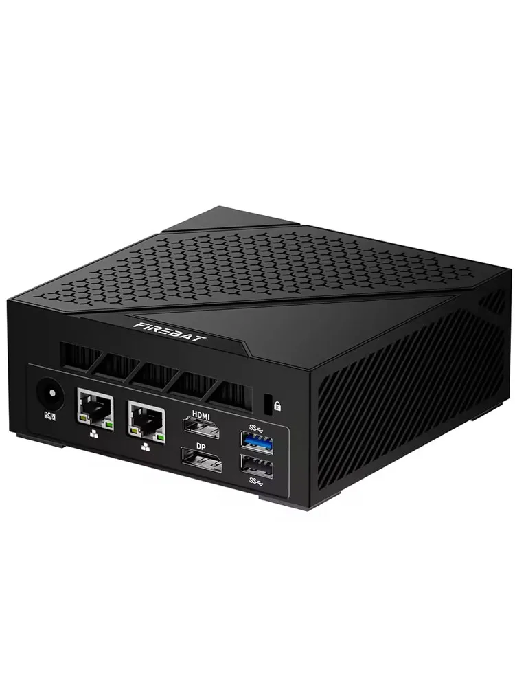 FIREBAT AM02 AMD Ryzen 5 6600H MINI-PC DDR5 16GB RAM 512GB SSD WIFI6 BT5.2 Tragbarer Desktop-MINI-PC Computer Netzwerk HDMI-Anschluss