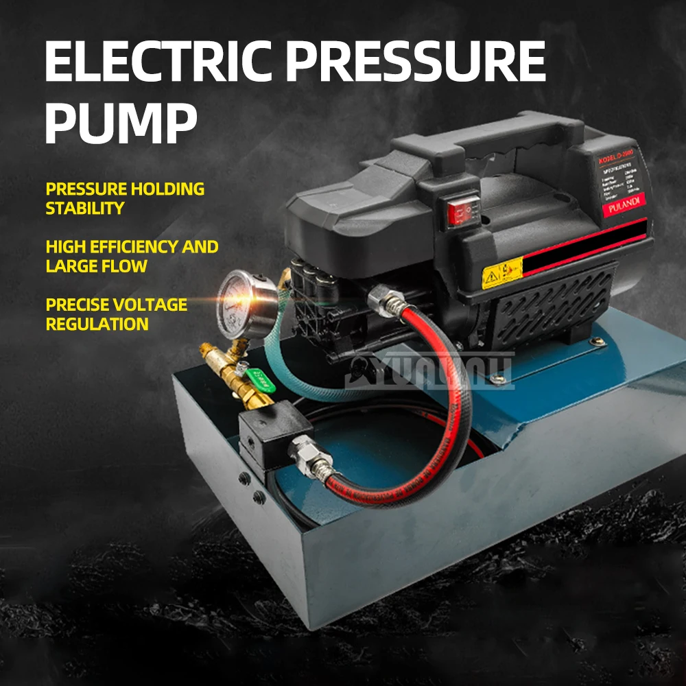 

2,5 МПа электрический насос для проверки давления Ppr водопроводный пресс-труба тестер давления воды для оборудования для обнаружения теплых утечек