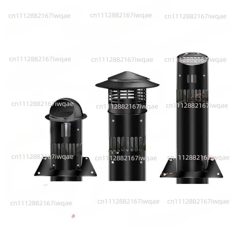 1pcs High Temperature Resistant Real Fire Fireplace Exhaust Fan, Household Heating Furnace Pipe Chimney, Induced Draft Fan