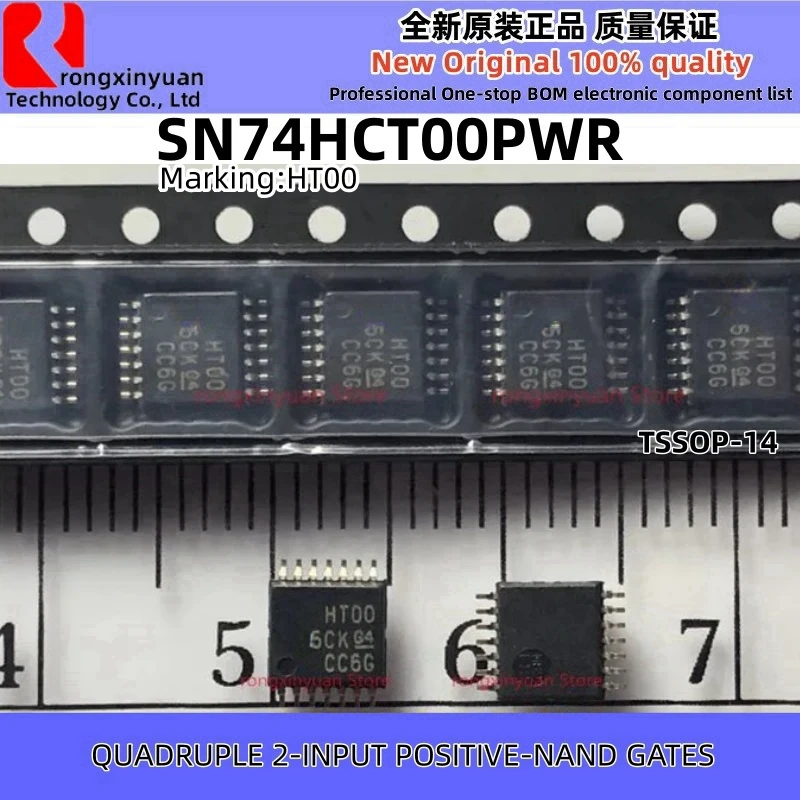 20Pcs SN74HCT00PWR HT00 SN74HCT00 SN74HCT04PWR HT04 SN74HCT04 SN74HCT08PWR HT08 SN74HCT08 SN74HCT14PWR HT14 SN74HCT14P 100% New