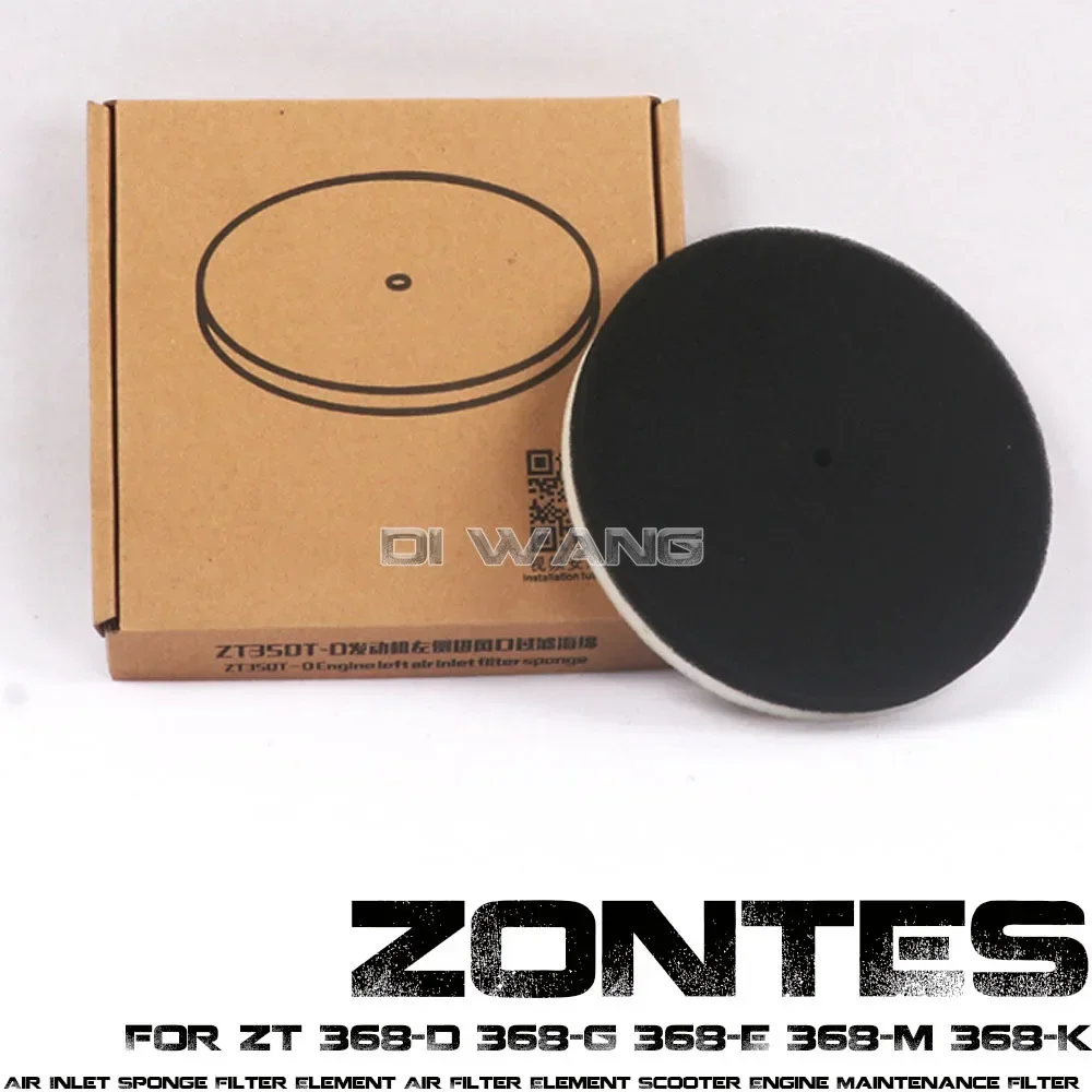 Air Inlet Sponge Filter Element Air Filter Element Scooter Engine Maintenance Filter FOR ZONTES ZT 368-D 368-G 368-E 368-M 368-K