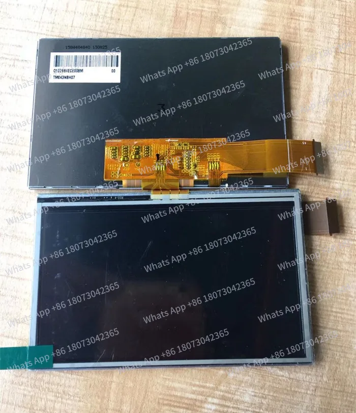 

4.3 inch 45PIN tft LCD Touch Display Screen TM043NBH01 / TM043NBH07 wqvga 480(RGB)*272