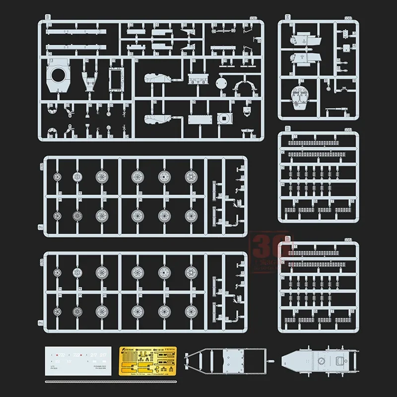 Flyhawk Model Assemblage Tank Model Kit Fh3016 BT-7 Snelle Tank 1937 1/72