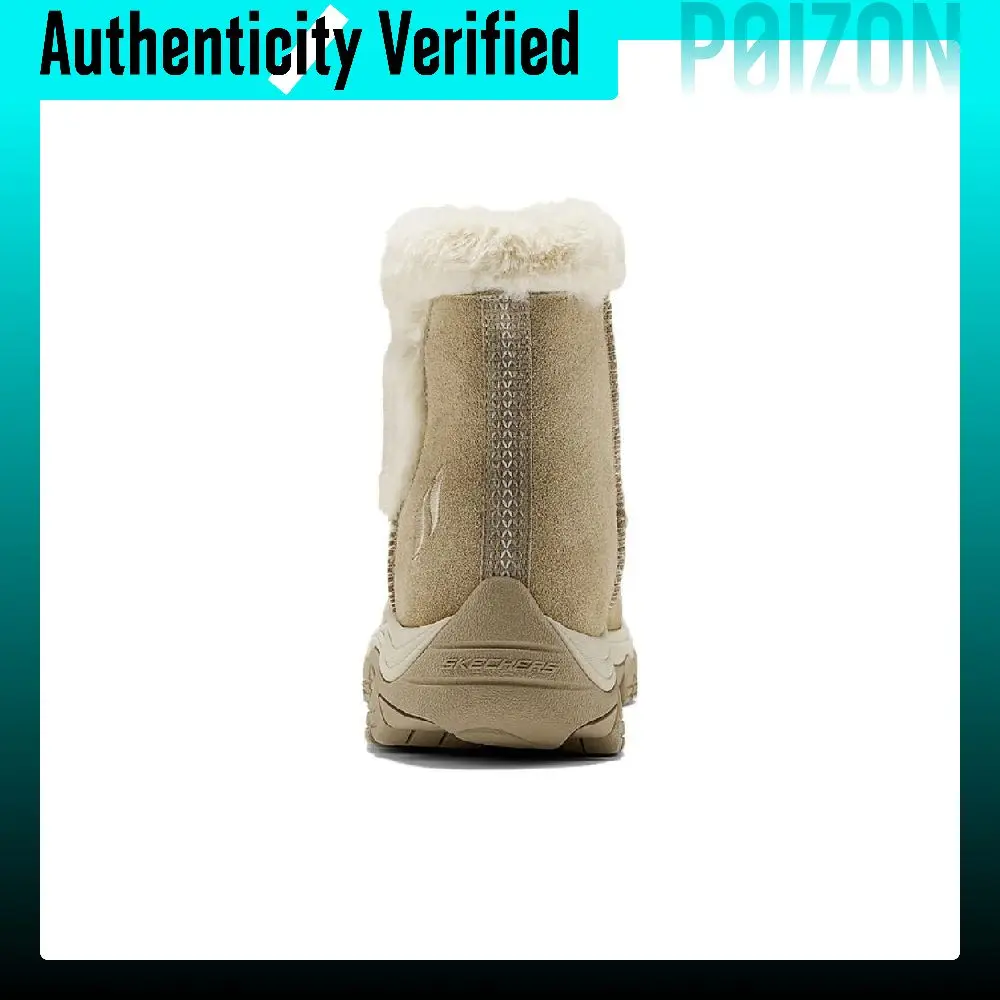 Skechers Modern Comfort SUEDE PADDED Comfortable Versatile Fleece Lined Thermal Cold Resistant Platform Coverage Soft 169103-SND