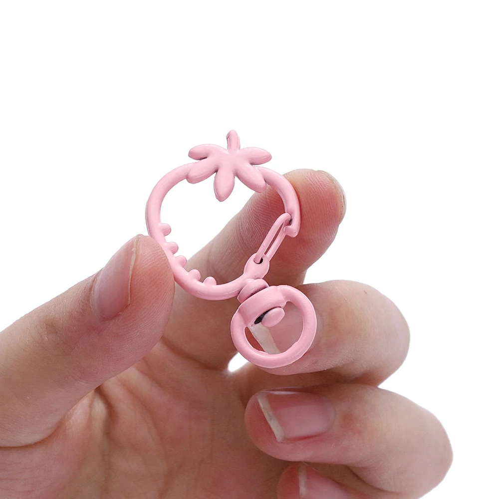 5pcs/lot Mix Snap Hook Trigger Clips Buckles For Keychain Lobster Clasp Hooks Key Ring Clasp DIY Jewelry Making Supplies