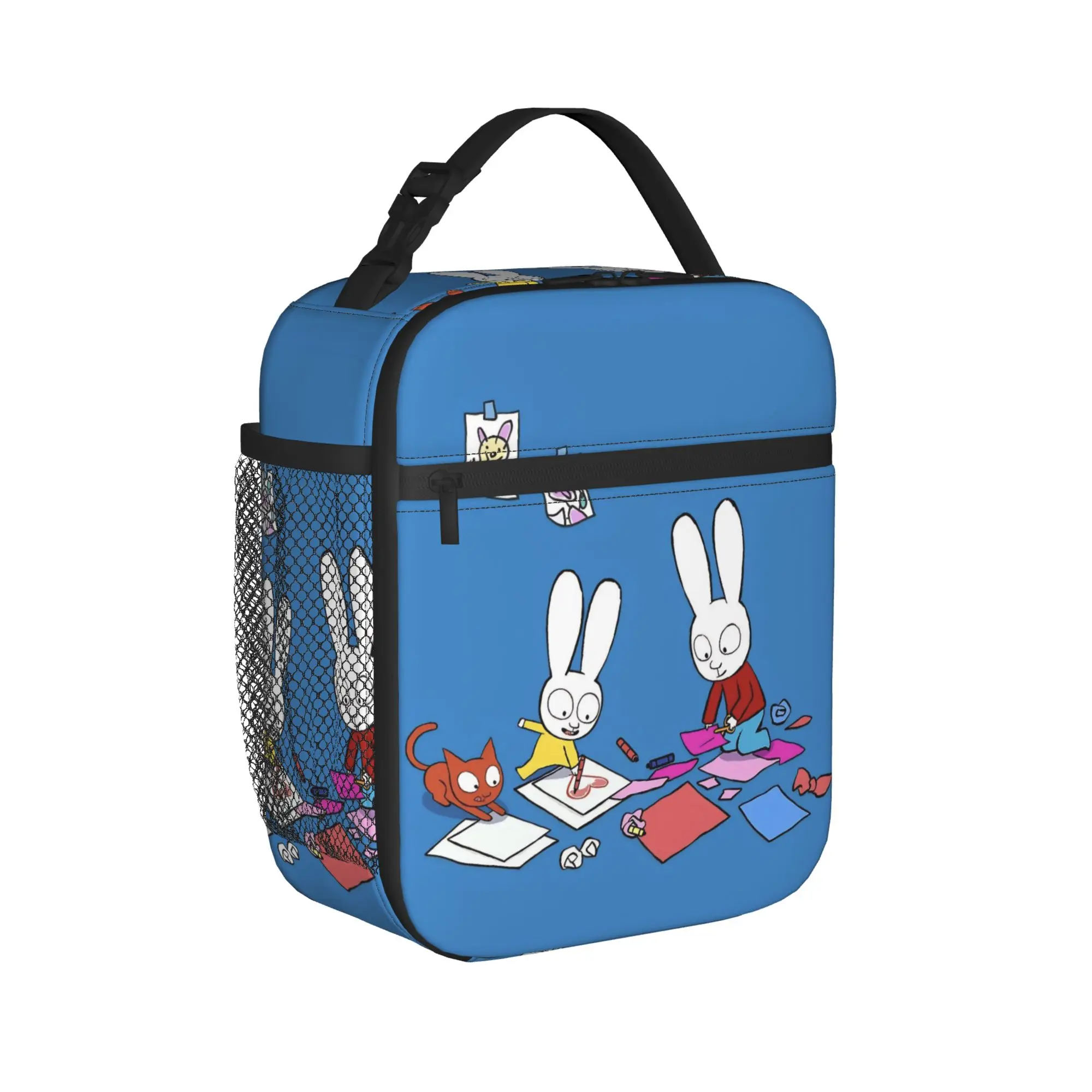 Lunch Boxes Simon Super Rabbit Merch  Storage Food Box Ins Style Thermal Cooler Lunch Box For Picnic