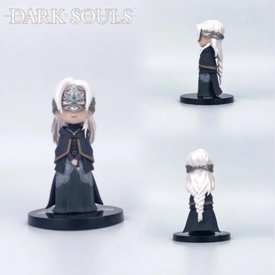 Figura de Acción de Anime Dark Souls, Set de 10 cm, Modelo de PVC de la Princesa Solar Gwynevere, Juguete Decorativo para Coche, Decoración del Hogar, Regalos de Cumpleaños