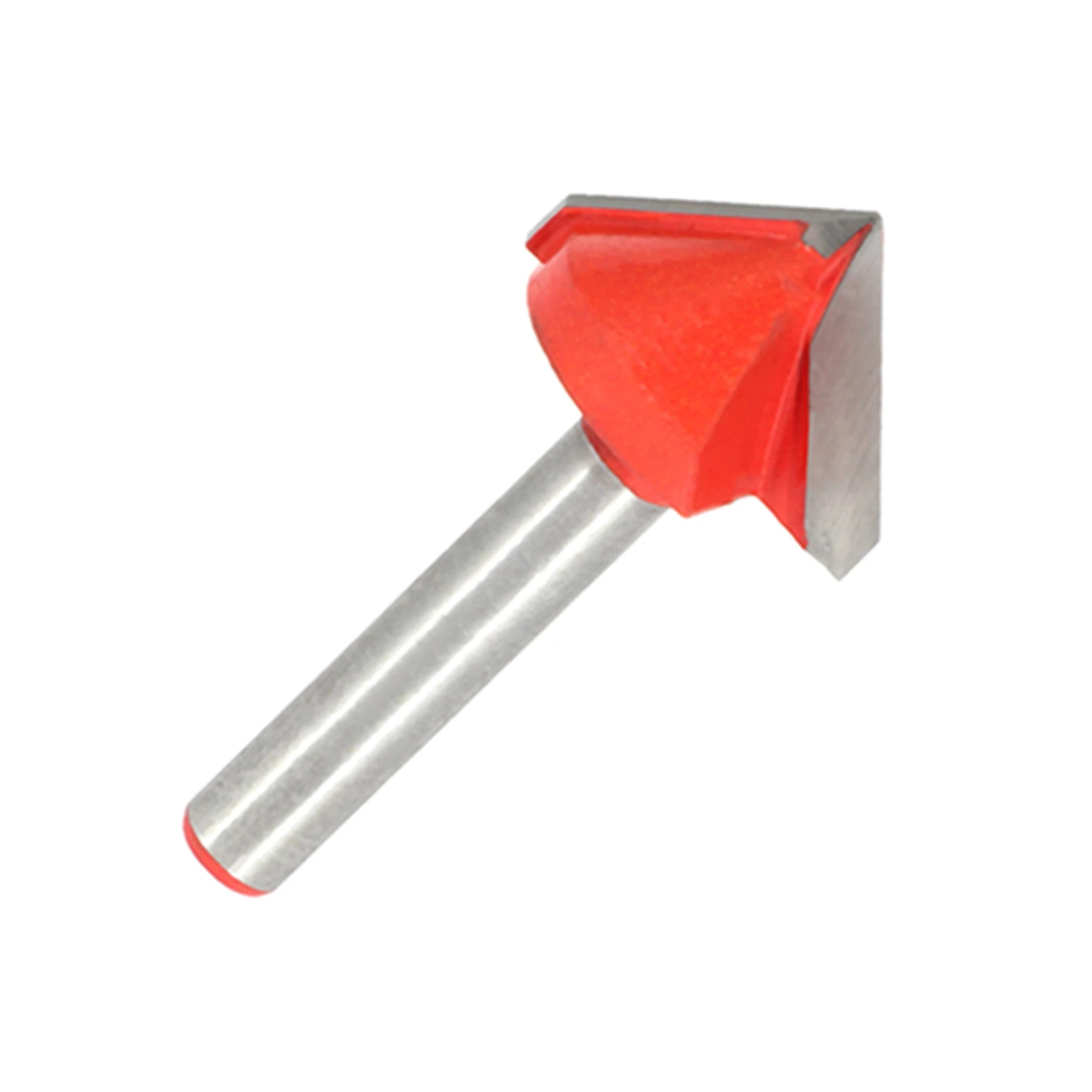 Gravura CNC V Groove Bit, 3D Bits Router, ferramenta de corte de escultura, 90 graus, 6mm x 22mm