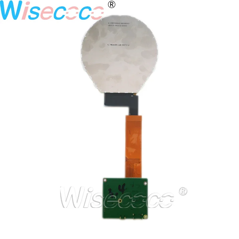 3.4 Inch Circular Display Round Screen 800×800 231PPI RGB TFT LCD 39 Pins MIPI  USB Driver Controller Board