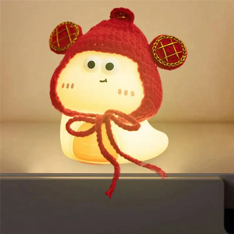 

-A41U LED Night Light Cute Snake Touch Lamp LED Night Light Soft Bedside Lamp Children's Reading Lamp