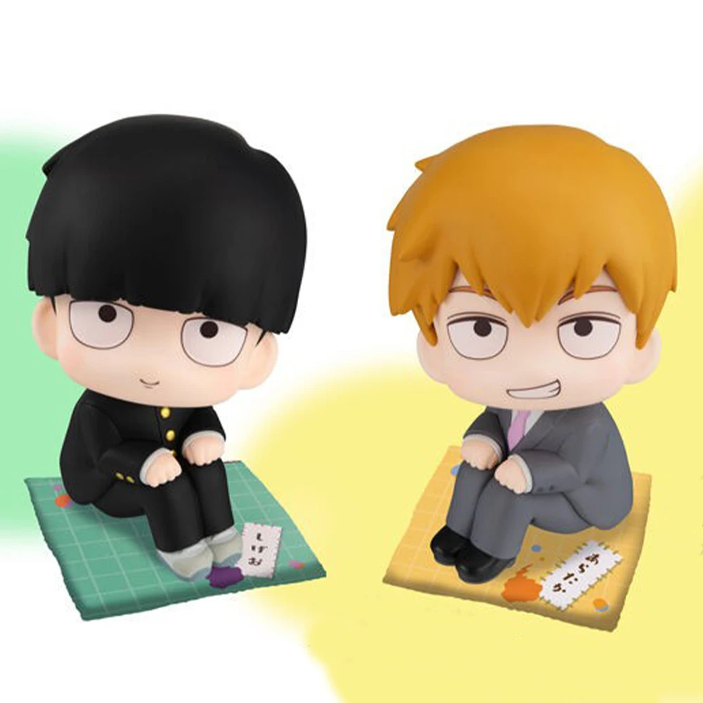อะนิเมะรูป Kageyama Shigeo ตัวเลข Mob mini action ตัวเลข Reigen Arataka รูปตุ๊กตา PVC ของเล่นผู้ใหญ่เครื่องประดับของขวัญ 11 ซม.