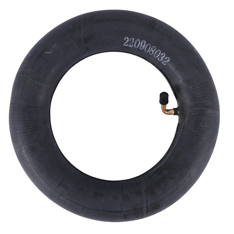 

AU05 -Inner Tube Universal 10X2.5/10X2.75 Tube Innertube With Bent Valve 45 Degree Valve For 10 Inch Electric Scooter