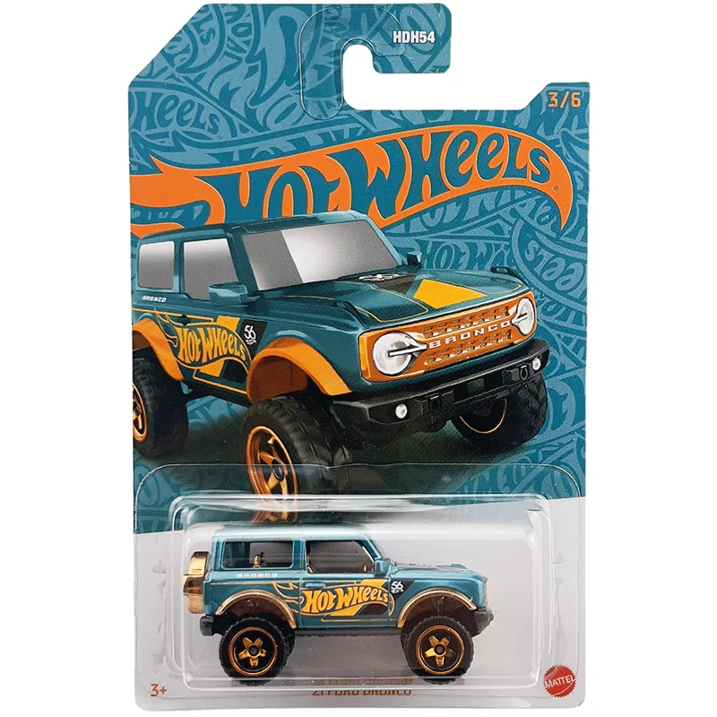 Hot Wheels 56th Anniversary Ford Mustang/toyota Landcruiser/honda N600 1:64 Collection Die-Cast Model