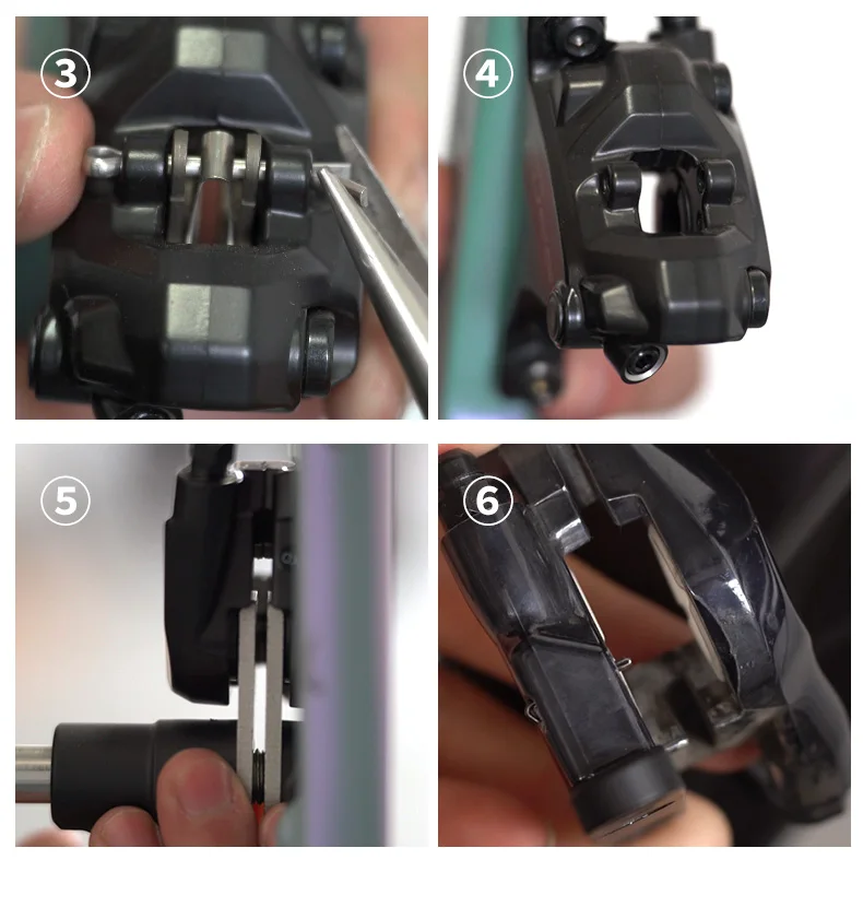 2-in-1 Fahrrad-Bremskolben-Press- und Rückstellwerkzeug für 2/4-Kolben-Hydraulikscheibenbremsen MTB Rennrad Reparatur- und Wartungswerkzeug – Detail 13