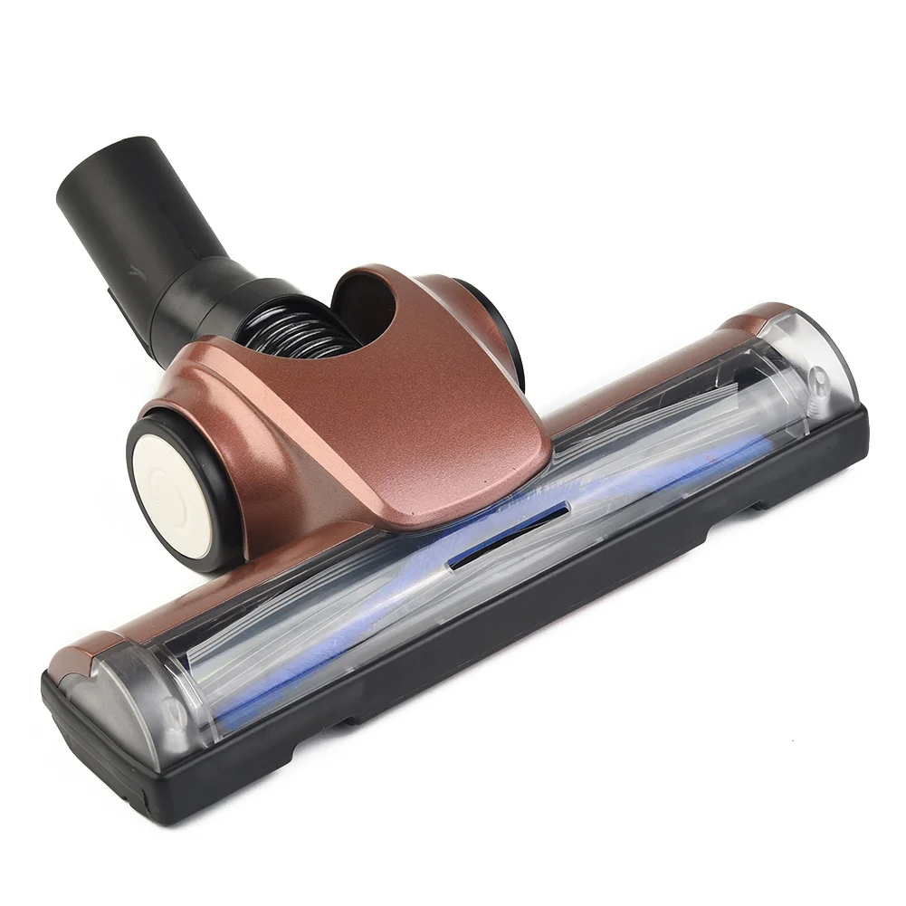 

Dust Collector Air Driven Turbo Brush Crevice Sweeper Black+Coffee Nozzle Motorized 32mm Motor Vacuum Dirt Remover