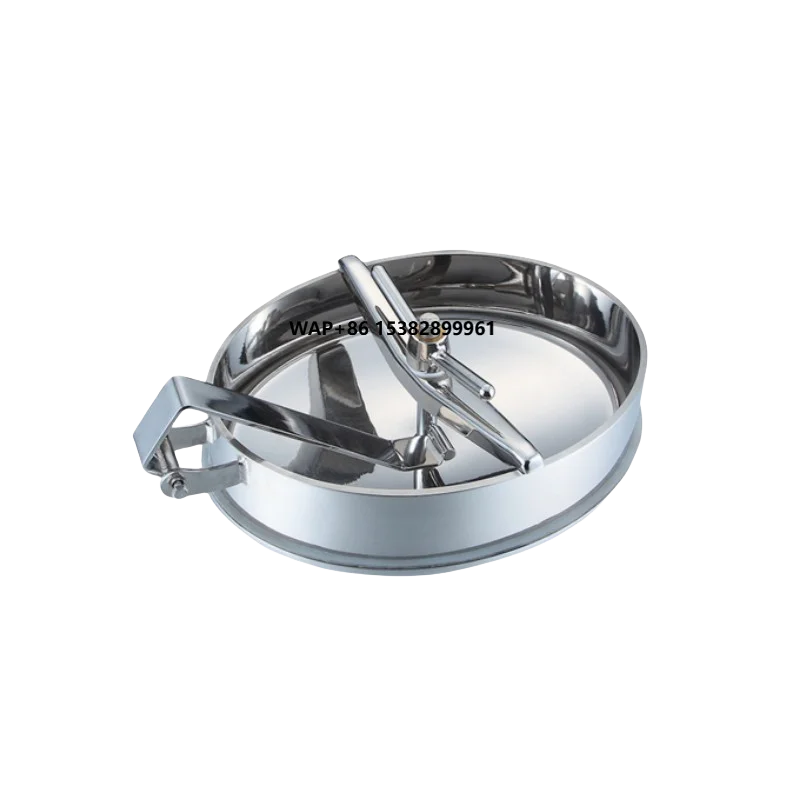 Oval Type Manhole Cover 304 316 Stainless Steel Sanitary Standard Pressure Fabrication Services Sanying SYMC OEM/ODM CNC Service