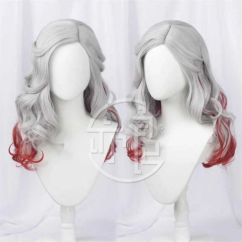 Identity V Ada Mesmer Doomsday Rescuer Psychologist Cosplay Wig Synthetic Hair Heat Resistant Halloween Carnival