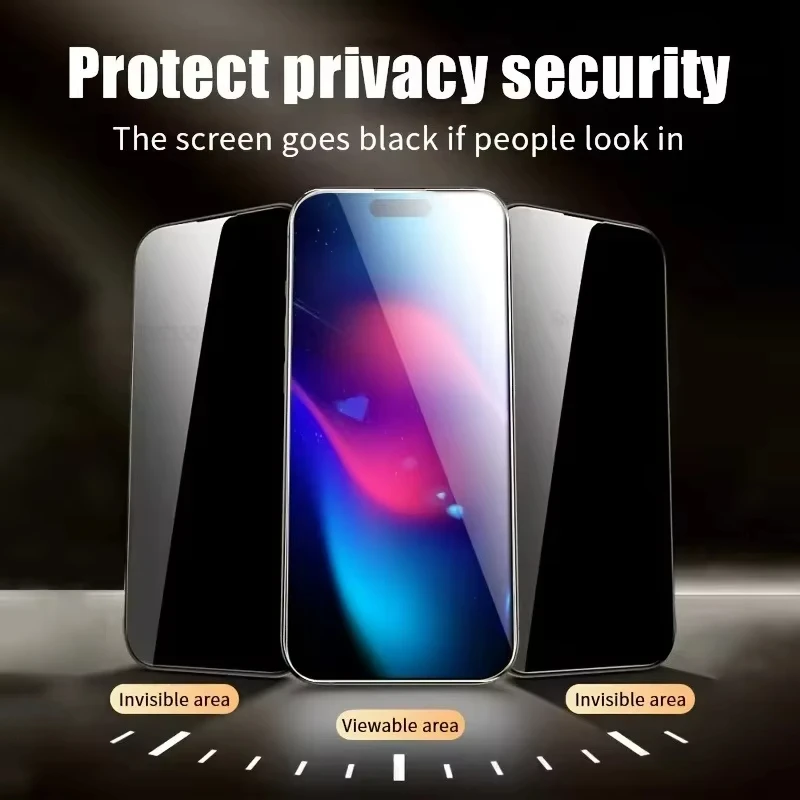 Vidrio templado de privacidad para Samsung A56 A36 A57 A55 A35 A54 A33 A26 A25 A16 A17 A15 A34 A07 A06 S26 Ultra, película antiespía, 1-5 piezas 3