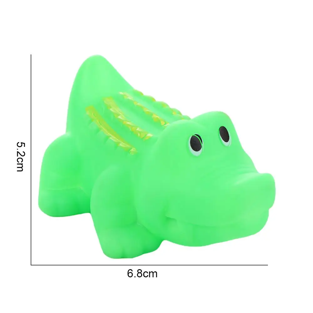 Morbido suono carino Squeaky Squeeze Animali colorati Nuoto Giochi d'acqua Giocattoli da bagnetto per bambini Galleggiante Doccia Giocattoli da bagno
