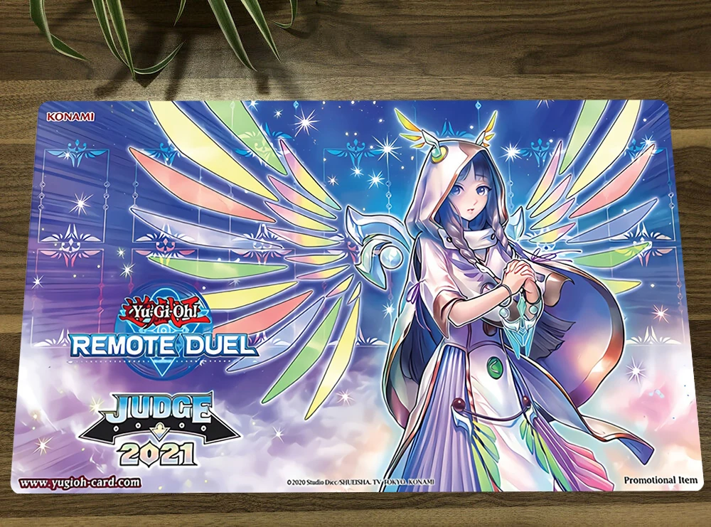 

YuGiOh Diviner of the Herald TCG CCG Playmat Trading Card Game Mat Table Desk Gaming Play Mat Mousepad Mouse Pad 60x35cm