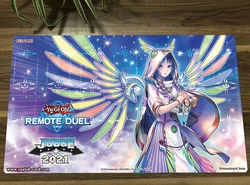 YuGiOh-alfombrilla de juego Diviner of the Herald TCG CCG, tapete de mesa para juegos de escritorio, alfombrilla de ratón, 60x35cm