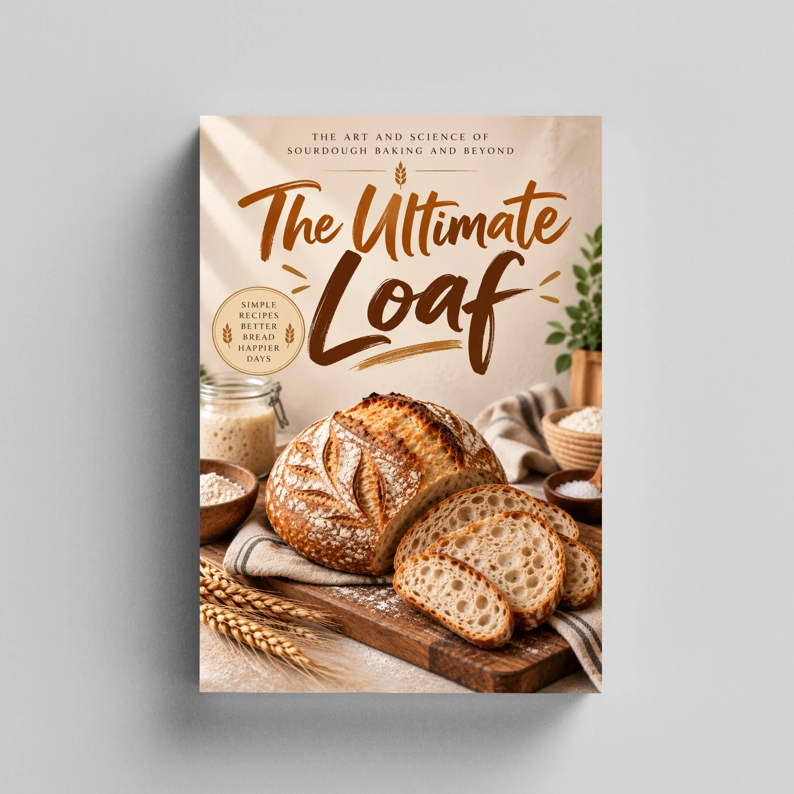 Ultimate Bread, Master Sourdough Baking & Advanced Bread Techniques,Complete Art & Science Guide for Professional Artisan Baking