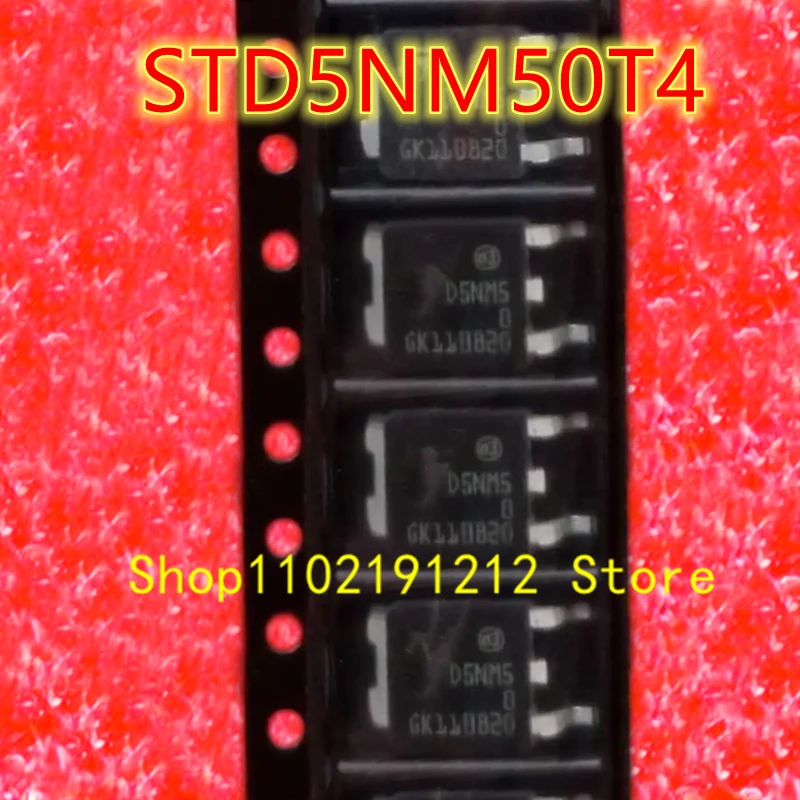 STD5NM50T4 D5NM50 TO-252
