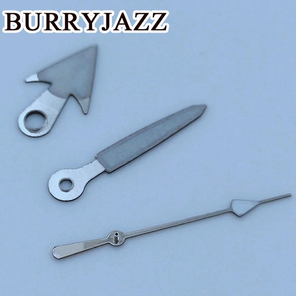 BURRYJAZZ NH35 NH36 NH38 7S26 7S36 4R35 4R36 Watch Hands Black White Black Yellow Hands Green Luminous