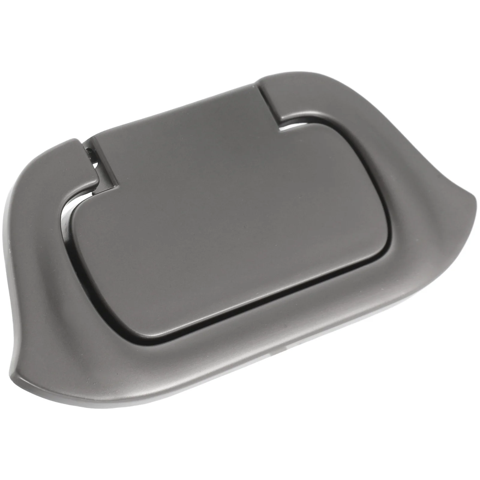 

Flush Ring Pull Handle Zinc Alloy Dark Grey Recessed Drawer Pulls Sliding Door Cabinet Handles for Home Office Closet