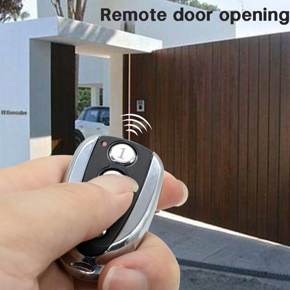 Compatible With DOORWORKS DC800N / DOORWORKS DC1200N Garage Door Remote Control 433mhz 4 Buttons Replacement Gate Transmitter