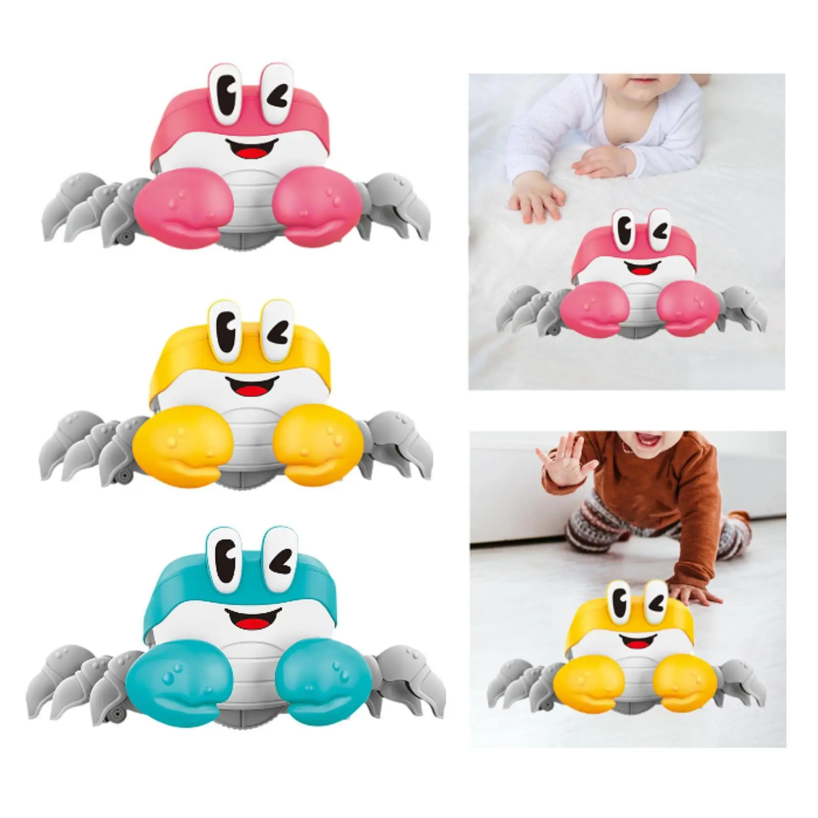 Electric Animal with Music Learning Walking Adjustable Speed Musical Crawling