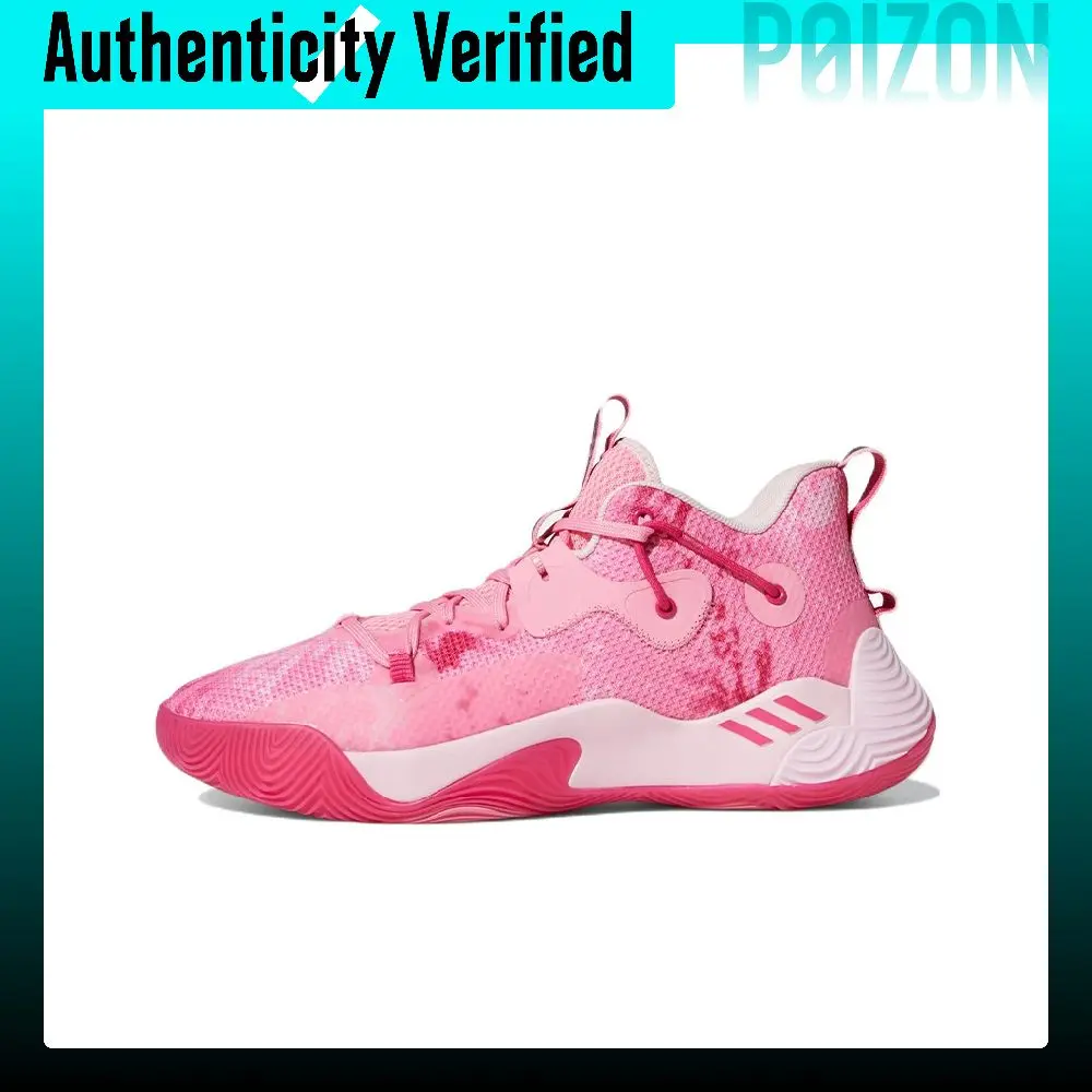 Adidas Harden Stepback 3 Basketball Shoes Men's Mid-top Powder GY6417