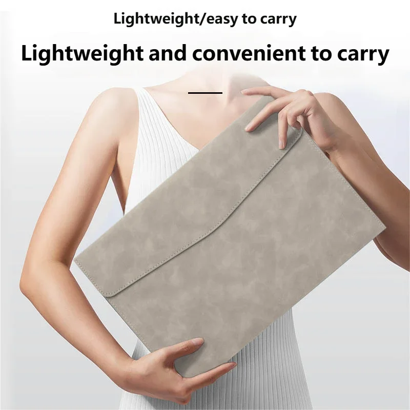 A4 Leather File Storage Bag - Waterproof Large Capacity, Safe for Documents, Portable for Office School Home Durable