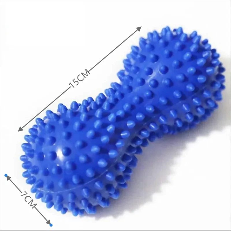 Pvc Peanut Shape Massage Ball Fascia Balls Muscle Relaxation Yoga for Plantar Fasciitis Mobility Back Foot Arch Pain Relief