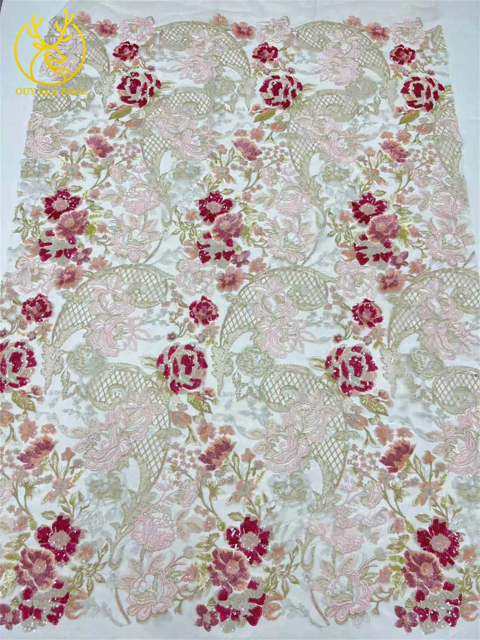 موضة الأفريقي الترتر أقمشة الدانتيل 2025 جودة عالية نيجيريا دبي العريس التطريز الدانتيل النسيج عشاء فساتين حفلات الزفاف