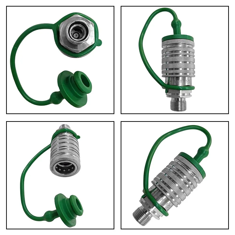 AL172304 Hydraulic Quick Connect Couplers Socket Spool Type For 1750 2355 2555 2755 2850 Tractor Hydraulic Systems