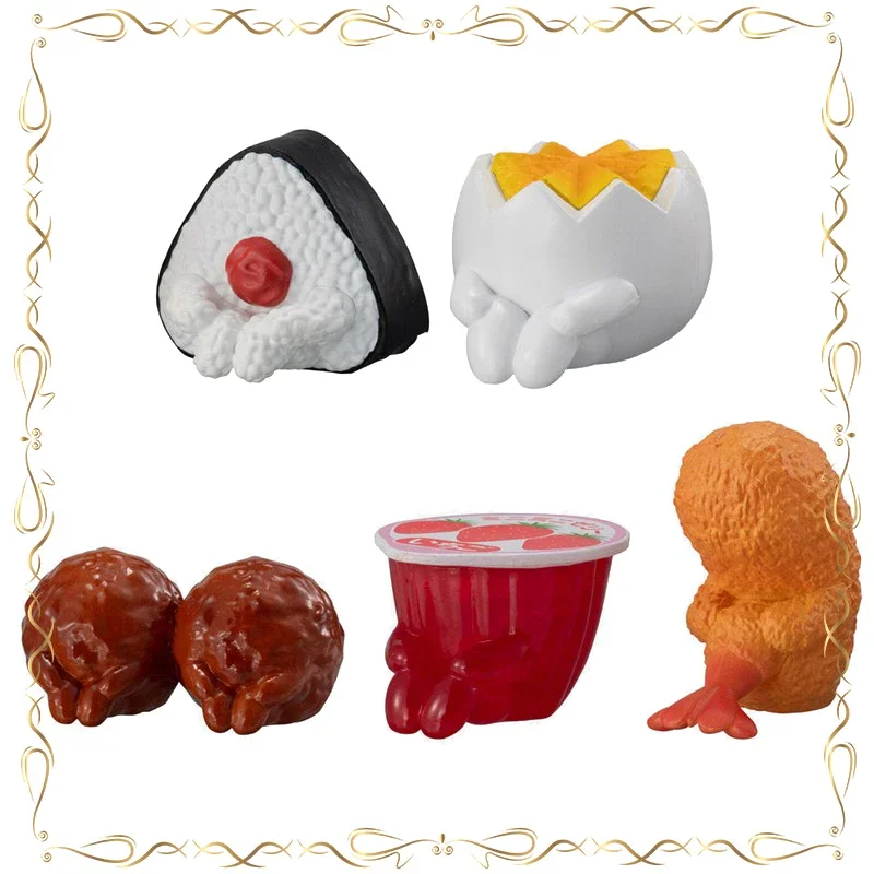 

Sausage Tuck Sit Still Modeling Gashapon Q-version Collection Ornament Action Figure Model Toys