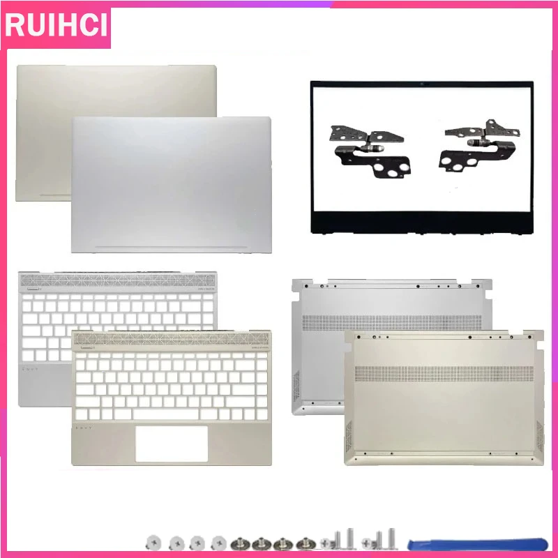 

For ENVY 13-AH TPN-W136 New Laptop LCD Back Cover Front Bezel Upper Case Palmest keyboard Bottom Cover L24145-001