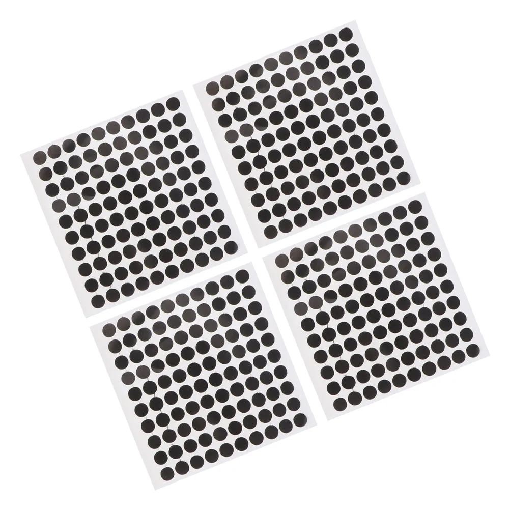 

Pool Table Felt Repair Patches Round Black Dot Stickers for Billiard Table Surface Restoration Smooth Playing Experience