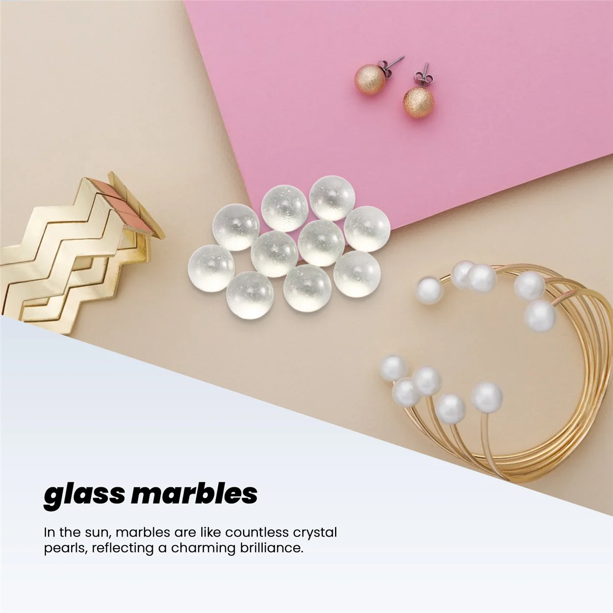 10 قطع من الرخام 16 ملم من الرخام الزجاجي كرات زجاجية تزيين شذرات ملونة شفافة