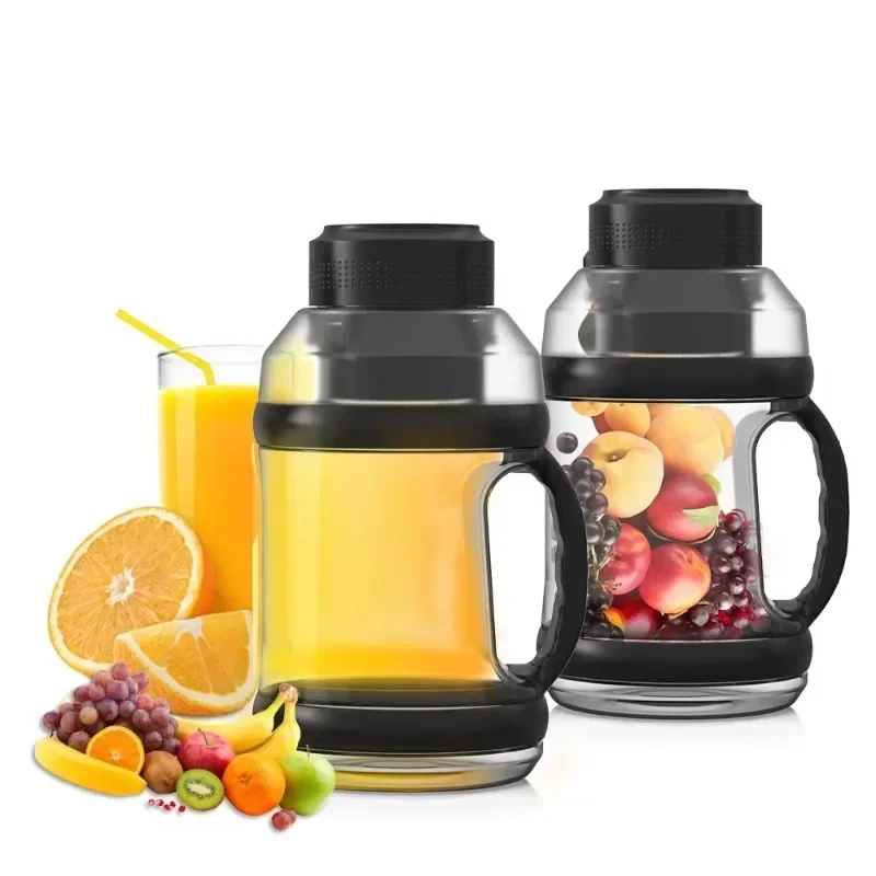 new big 2L capacity USB electric 150W power portable fruit juicer blender cup with 6 blades  sports outdoor protein blender