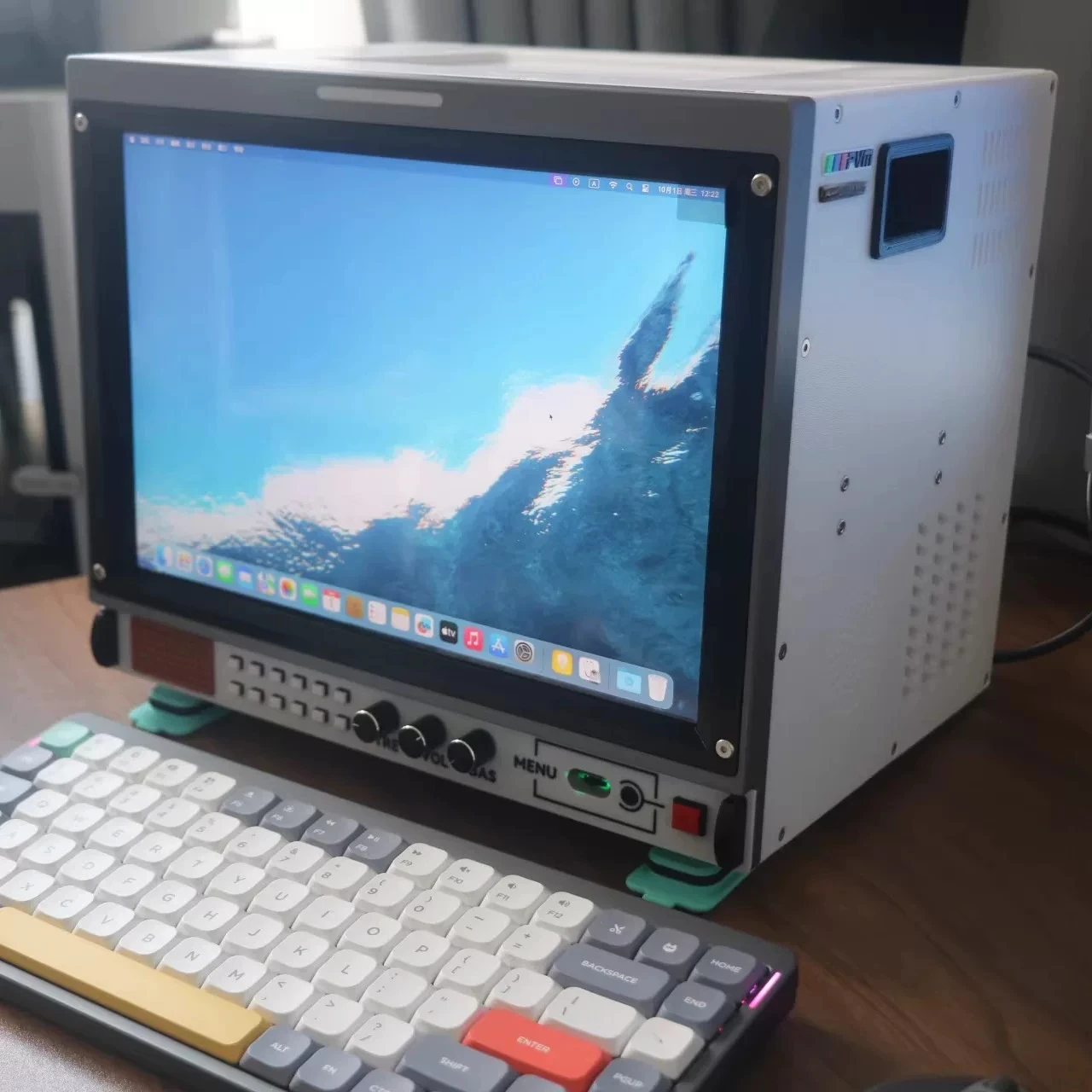 테이블 레트로 모니터 CRT 레플리카 고화질 디스플레이 - Retro Gaming Monitor 리뷰 및 가격