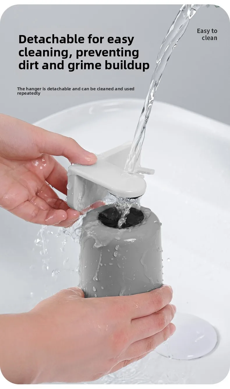 Magnetic Toothbrush Holder Wall Mounted No Drill Bathroom Storage_voghion.com