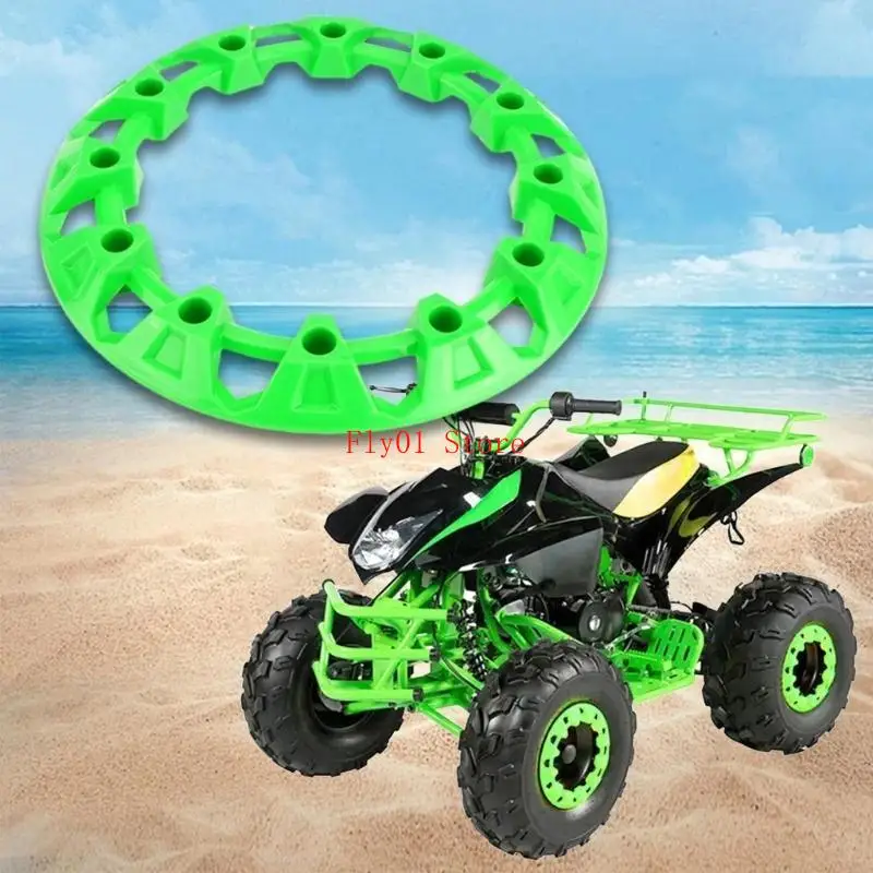 

Enhances Your Beach Car's Look with ATV Wheel Rims Hub Protective Covers Guard